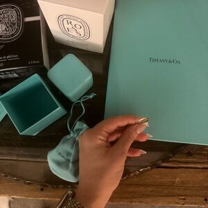 Tiffany & Co. Blue Box and Pouch Set